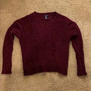 Burgundy sweater